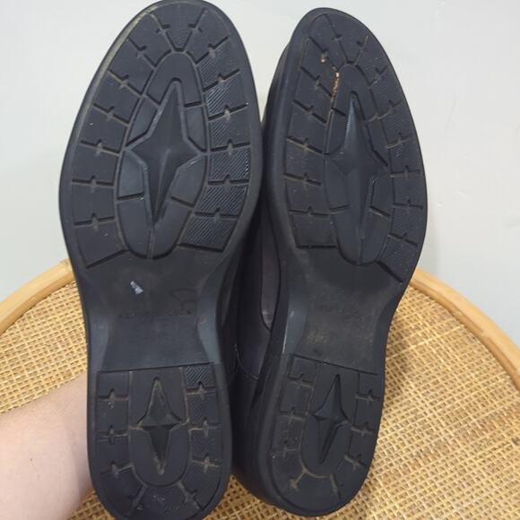 Kenneth Cole New York Mid-Way Dress Shoes Men's 11.5 Leather Loafers Black - Picture 8 of 8